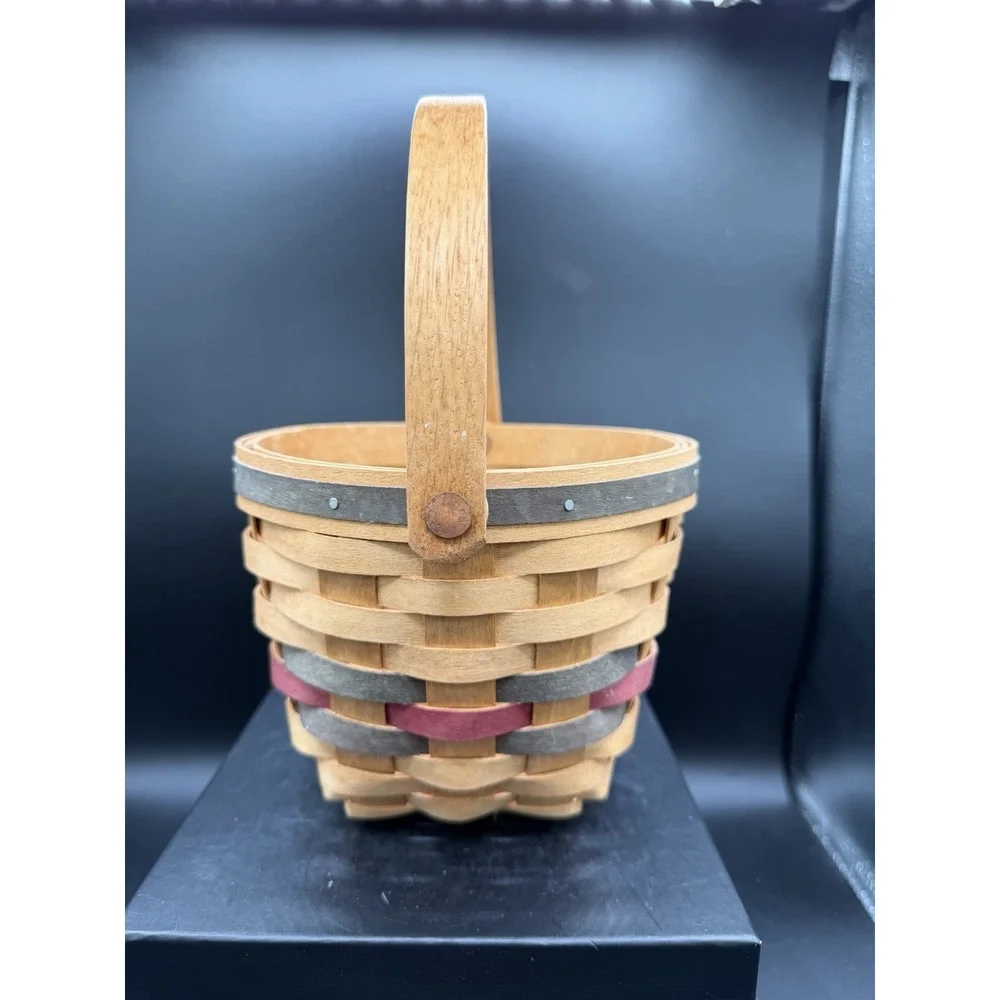 Bradford Basket Company 1998 6x5 Round Series 🧺✨ Handcrafted Basket